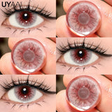 2Pcs/Pair Cosplay Contact Lenses Multicolored Contact Lenses Anime Accessories Anime Lenses Halloween Makeup Eye Contact