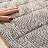 1PC Solid Color Thicken Sponge Bench Cushion Thickened Soft Long Bench Cushion Sofa Seat Mat Cushion for Available All Seasons