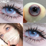 1 Pair New Product Butterfly Series Contacts Lenses Color Fashion Pink Butterfly Soft Cosplay Lenses Fast Shiping