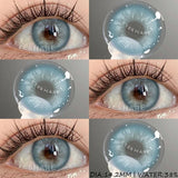 1pair Color Contact Lenses for Eyes Natural Eye Lens Blue Eye Lenses Brown Lenses Gray Pupils Yearly Green Eye Contacts