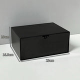 Desktop Cosmetic Organizer Case Set Table Makeup Storage Box Organizer Drawer Storage Box Desk Stationery Storage Rack Plastic