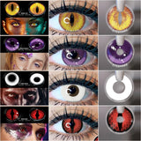 Cosplay Color Contact Lenses for Eyes Yearly Makeup Halloween Beauty Contact Lenses Eye Cosmetic Color Lens Eyes
