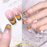 Auroras Cat Magnetic Gel Nail Polish Reflective Sparkling Glitter Semi Permanent Nail Art Soak Off LED UV Gel Varnis