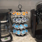 Capsule Coffee Storage Rack Detachable 360° Rotating Coffee Household Christmas Tree Shaped Capsule Coffee Espresso Accessories