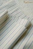 140x50cm Vintage Red Linen Grid Striped Woven Cotton Fabric for Japanese Style Tablecloth Dress Bag Cloth