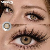 Natural Color Contact Lenses for Eyes Gray Beautiful Pupils Blue SoftLenses Beautiful Pupil Yearly Makeup Green Eye Lenses