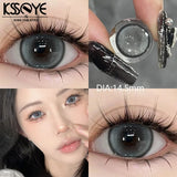 2Pcs New Product Best Selling Contacts Colored Lenses  Blue Green Series Soft Lens