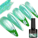 7.5ml Golden Gradient Cat Eye Nail Polish Gel Phototherapeutic Gel Soak Off Nail Magnetic Gel Polish Nail Art DlY