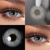 Sin Natural Prescription Colored Contact Lenses Yearly Disposable 14.0mm Small Pupil for Eye Beauty Makeup