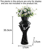 Character Arm Vase Desk Decoration Flowers Arrangement Artificial Flower Floral Vases Room Aesthetic Decor