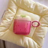 For AirPods Pro3 Pro 2 AirPods 2 3 4 Case Fashion Cute strawberry Shock Proof Earphone Protective Sleeve