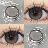 1 Pair Hot Sales Colored Contact Lenses Eyes Natural Soft Contacts Lens Beauty Puppiletes  Yearly