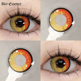 Anime Cosplay Contact Lenses Purple Lenses Halloween White Lenses Dragon Eye Cosplay Lenses Colored Pupils for Party