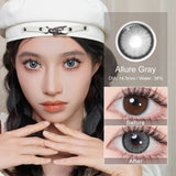 Gray Series Contact Lens For Myopia Friendly To Deep Pupils And For All Skin Tones 14.0~14.5mm 6 Months