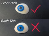 1 Pair Colored Contact Lenses Cosplay Colorful Contact Blue Eyes Contact Anime Red Lenses Halloween white Lenses
