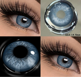 2pcs Hot Fashion Contact Lenses for Eyes Color Gray Pupils Korean Natural Brown Lenses Blue Contact Lens Soft Cosmetic