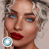 Colored Contact Lenses Vika Brown Blue Green Color Contacts Eye Lens Eyes Half Year 2Pcs