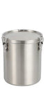 304 Stainless Steel Storage Tank Sealed Large Capacity Stackable Coffee Beans Grains Tea Storage Tank Kitchen Storage Container