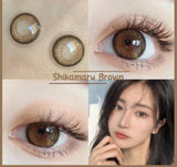  1Pair(2pcs) Myopia Color Contact Lenses contact Color Lens Eyes Lentillas Verdes Naturales Lenses With Diopters