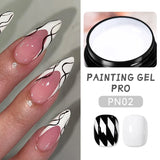 5ml Super Sliver Metallic Gel Nail Polish Holographics Metal Effect Painting Liner DIY Nail Art Decoration Varnish