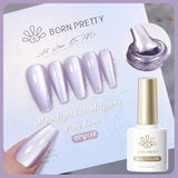 10ml Cat Magnetic Gel Sparkling Ultra Gold Glitter Soak Off UV LED Gel Nail Art Varnish Manicure Valentine's Day