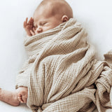 2PC/Set Baby Swaddle Blanket Bedding Soft Cotton Muslin Receive Blankets for Newborn Baby Wrap Stroller Cover Babies Acceesories