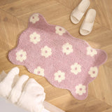 New Pastoral Style Floor Mat Home Forest Series Bathroom Water Absorbing Foot Mat Non Slip Carpet Toilet Mat Home Decoration Mat