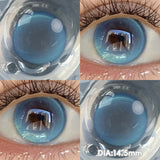 2pcs/pair 14.5MM Iris Brown Lenses Beauty Makeup Pupils Eye Color Lenses Colorful Contact Lenses Fashion Blue Green Lens