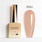 Nail Gel Polish HEMA FREE Translucent Jelly Gel Varnish Semi Transparent Super Glossy Ultra Consistency Round Shape Brush