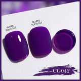 10ml Purple Red Series Gel Nail Polish Winter Dark Purple Nail Art Varnish Semi Permanent Soak Off UV LED Gel