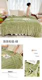 Throw Blankets for Couch Gift for Girls Women Comfortable Plush Cozy Faux Rabbit Fur Warm Fleece Soft Sofa Cover Blanket Camping