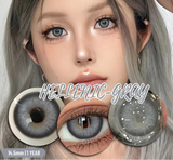 NEW 1Pair Natural Colored Contact Lenses For Eyes Beauty pupillents Grey Pupils Brown Contacts New Cosmetic Eyes Makeup
