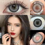 1 Pair Color Contact Lenses for Eyes Cosmetic High Quality Blue Lenses Green Contact Fashion Cosmetic Eye Contacts