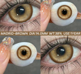 1Pair Fashion Makeup Pampas Series Yearly Purple Contacts Green Eyes Color Lenses Beauty Pupils Eye Color Green Lenses