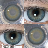 1 Pair Super Contact Lenses for Eyes Fashion Color Pupils Makeup Eye Lenses Green Contact Lenses Pink Brown Blue Lenses