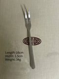 Simple Silver Matte Stainless Steel Tableware Knife Fork Spoon Fruit Fork Butter Knife Texture