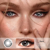 Natural Colored Contact Lenses for Eyes 1 Pair Brown Lenses Fashion Makeup Lenses 42% Water Beauty Pupils