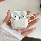 Cartoon Cute Dog Footprints Imd Silicone Earphone Case For AirPods Pro 2 Charging Box Cover For AirPods 4 3 2 1 Puppy Pendant