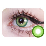 2pcs Graded Color Contact Lenses Halloween Anime Cosplay Softlens 14.2mm