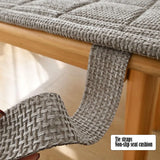 1PC Solid Color Thicken Sponge Bench Cushion Thickened Soft Long Bench Cushion Sofa Seat Mat Cushion for Available All Seasons