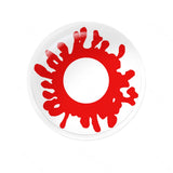 Yearly Use Halloween Contact Lenses For Cosplay Vampire Red Colored Contact Lenses Eye Lenses Blood Makeup Contact Lens