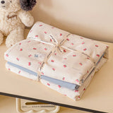 Thick Pure Brushed Bed Sheets, Duvet Cover Set, 4 Piece Bedding Set 2026 new style washed double-layer yarn printed