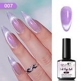10ml Aurora Purple Cat Eye Gel Winter Northern Bright Magnetic Gel Polish Soak Off UV LED Gel Varnish Nail Art Autumn