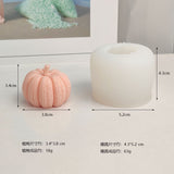 Halloween Pumpkin Silicone Candle Mold DIY Gypsum resin Epoxy Ice Cube Chocolate Baking Mould Holiday Souvenirs Home Decor Gifts