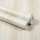 Vinyl Self-adhesive Waterproof Wood Wallpapers Wall Stickers for Wall in Rolls Furniture Renovation Film Bedroom Home Decor PVC