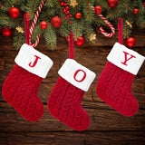 Christmas Alphabet Knitting Socks Christmas Tree Ornaments Christmas Decorations For Home 2023 Navidad Noel Xmas Gift