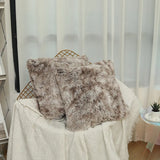 Luxury Faux Fur Throw Pillow Cover Super Soft Cushion Case for Sofa Bed  Living Room Fluffy Cushion Cover 45x45 CM Home Decro