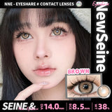 New 1pair Natural Color Contact Lenses for Eyes Blue Lenses Gray Pupils Lens Brown Lense Yearly Cosmetic Green Contacts