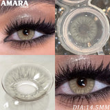 1 pair softlense brown color contact lenses for eyes gray lenses blue lenses eye makeup Beauty Contacts