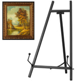 Durable Metal Easel Stand Elegant Foldable Display Easels Multifunctional Stable Table Top Easel Stand for Wedding Sign